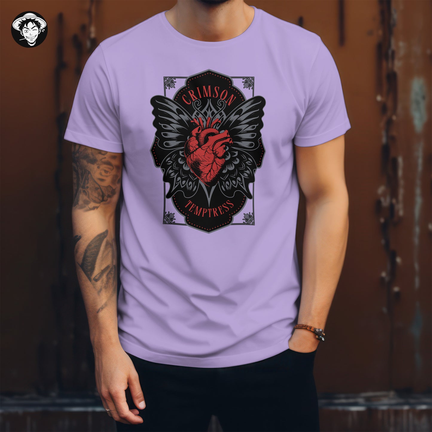 "Crimson Temptress" Men's Regular Tee