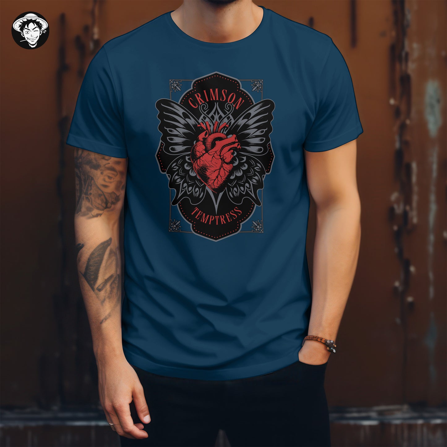 "Crimson Temptress" Men's Regular Tee
