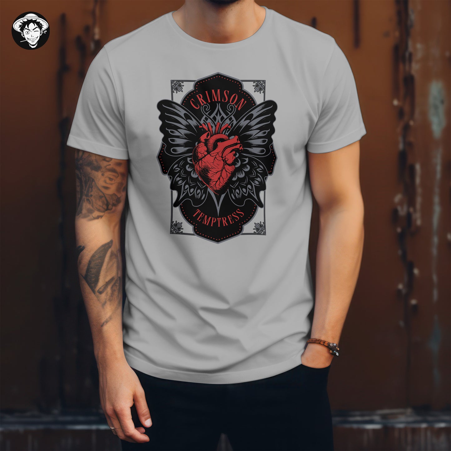 "Crimson Temptress" Men's Regular Tee