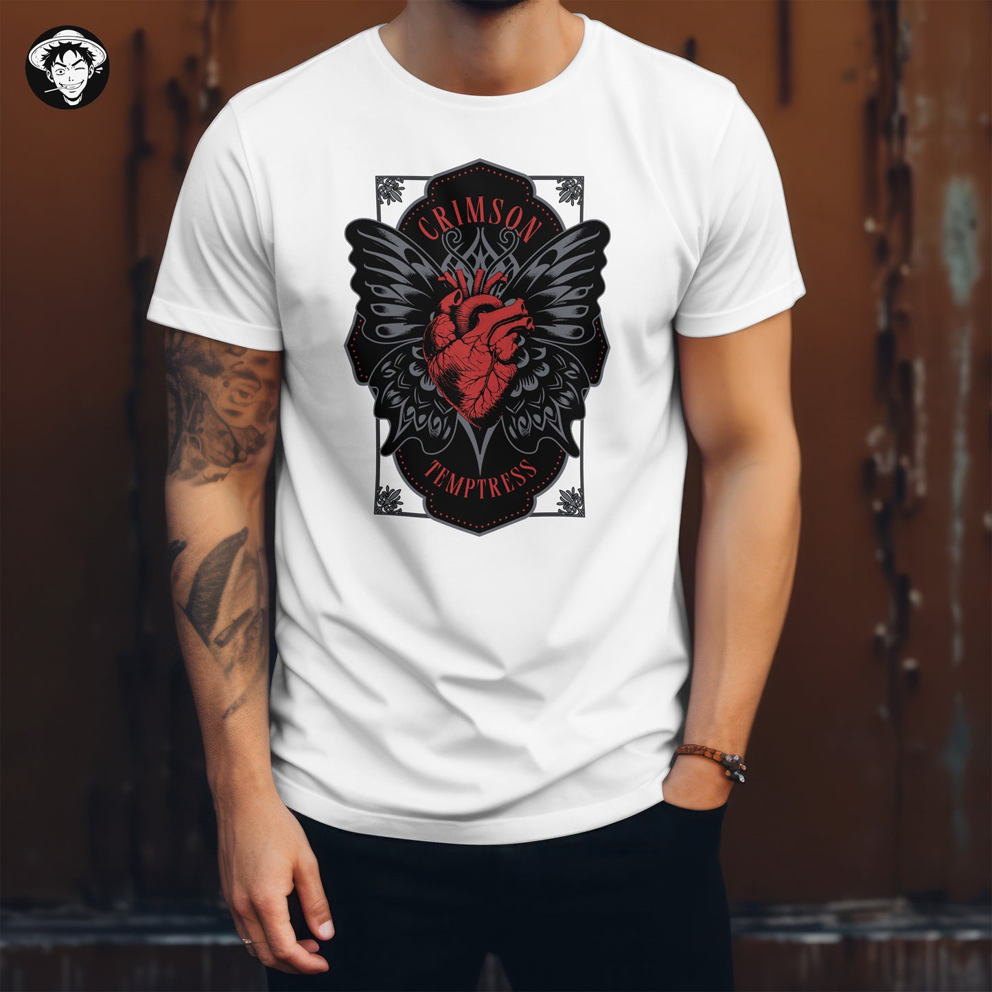 "Crimson Temptress" Men's Regular Tee