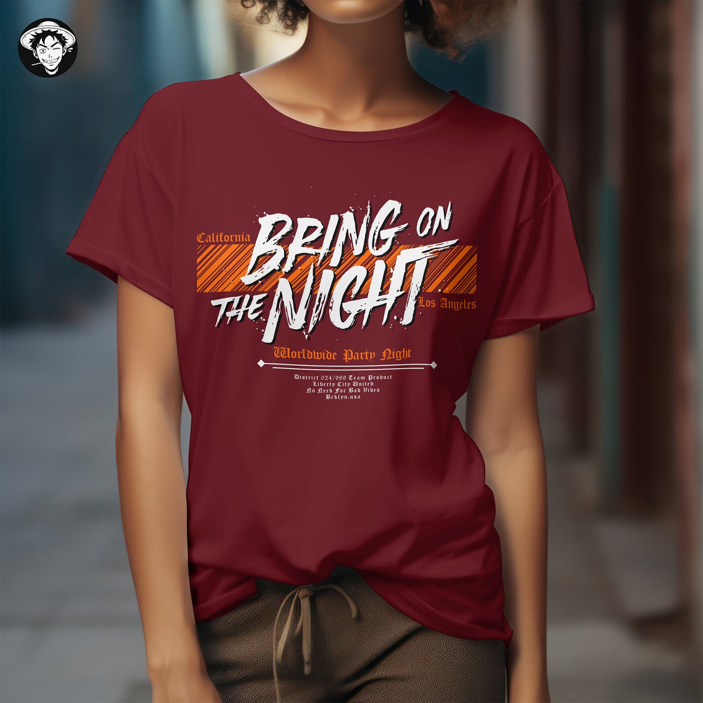 "Bring On The Night" Women's Regular Tee
