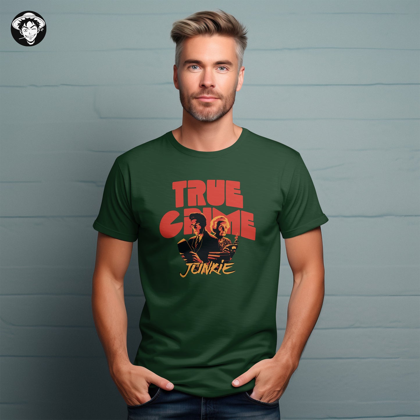 "Crime Junkie" Men's Regular Tee
