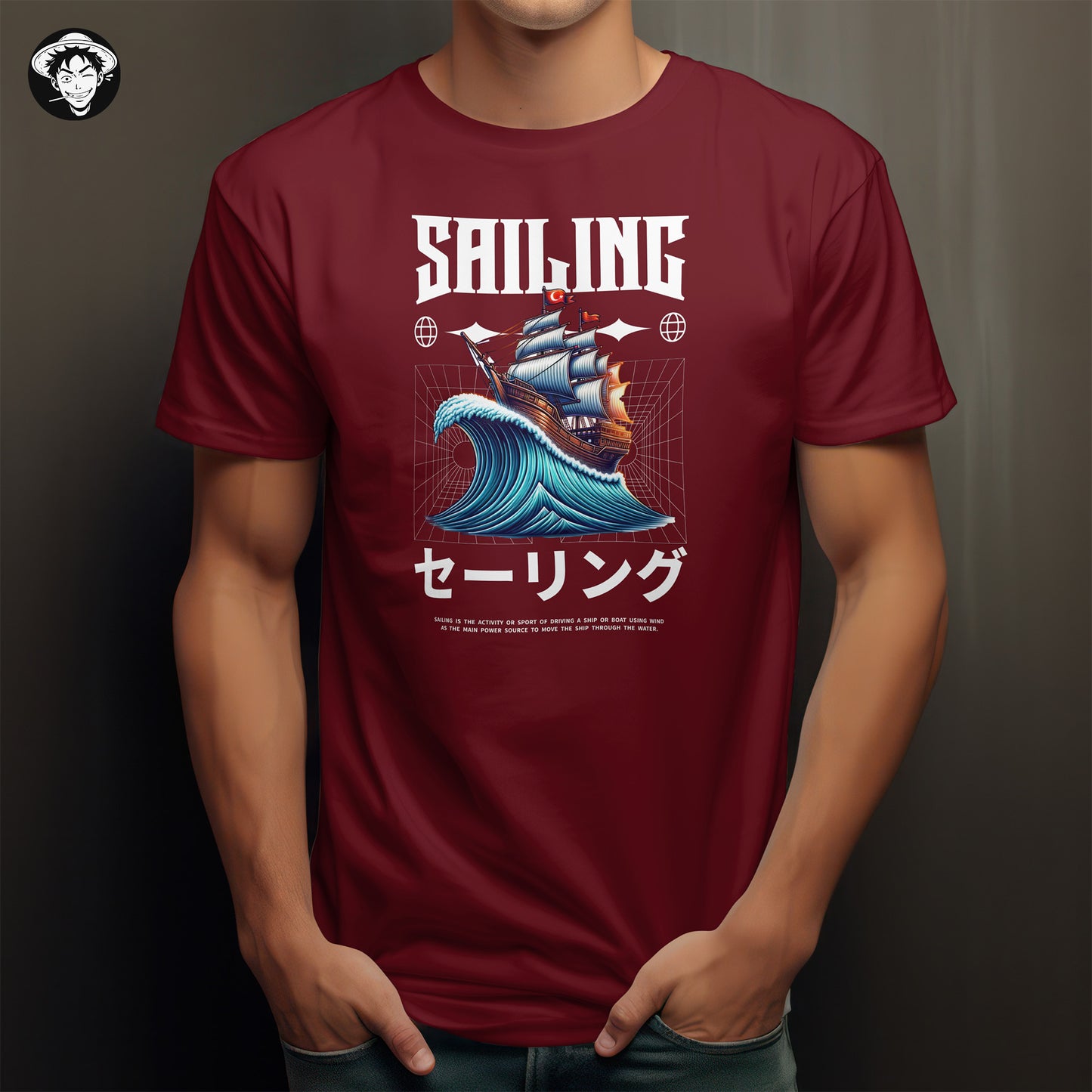 "Sailing" Men's Regular Tee