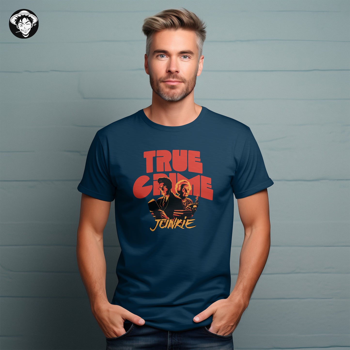 "Crime Junkie" Men's Regular Tee