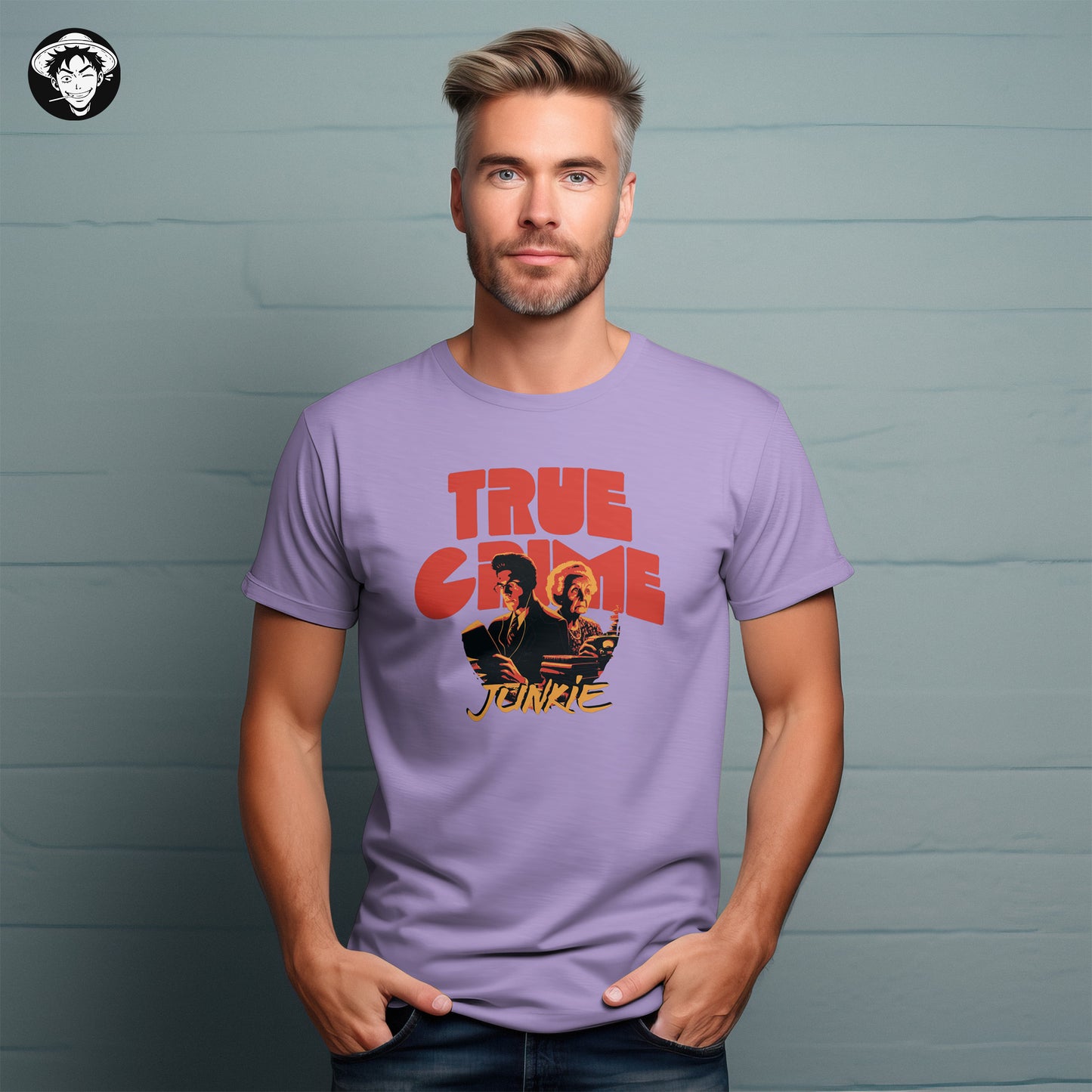 "Crime Junkie" Men's Regular Tee