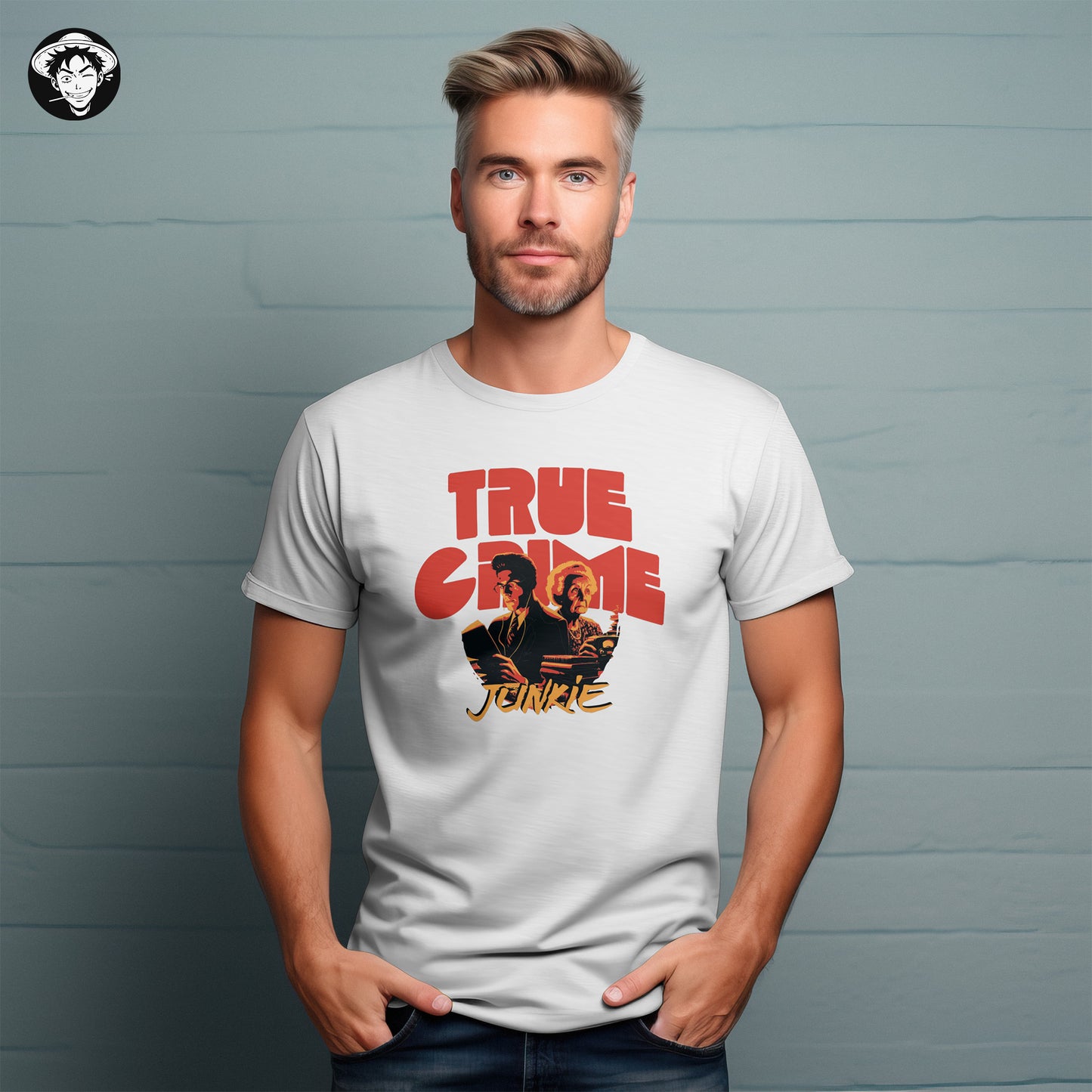 "Crime Junkie" Men's Regular Tee