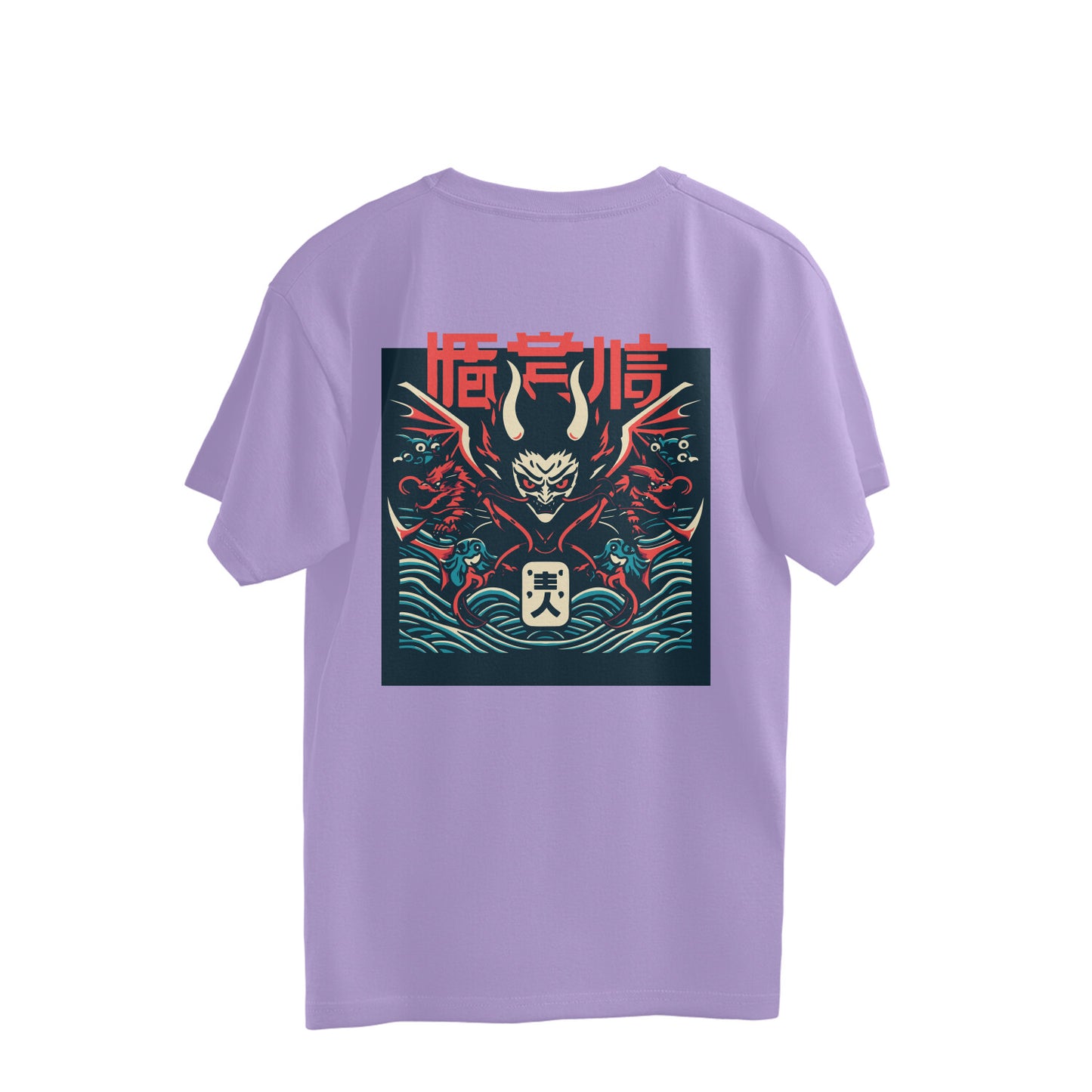 "Akai Oni" Men's Oversized Tee