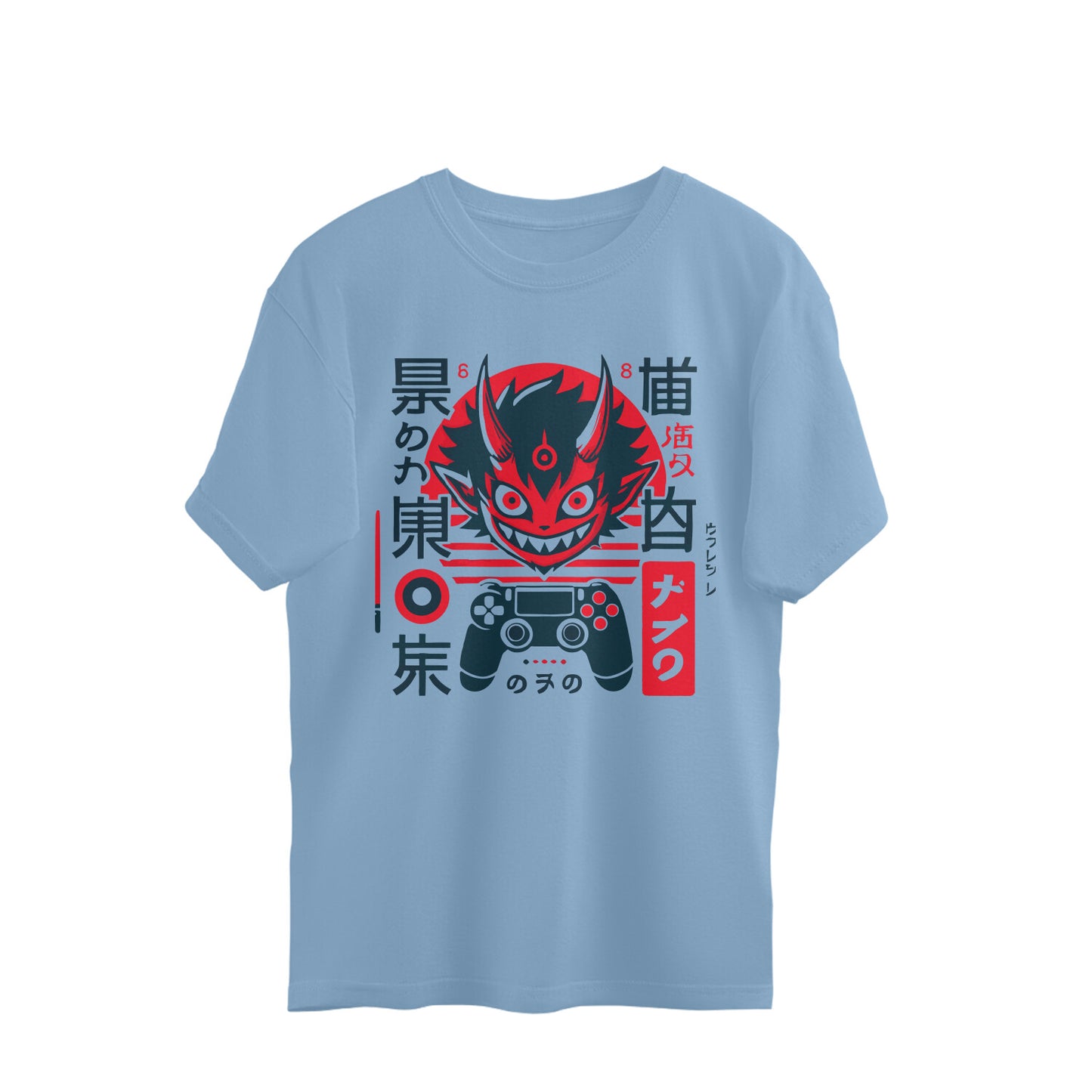 "Gaming Demon" Men's Oversized Tee