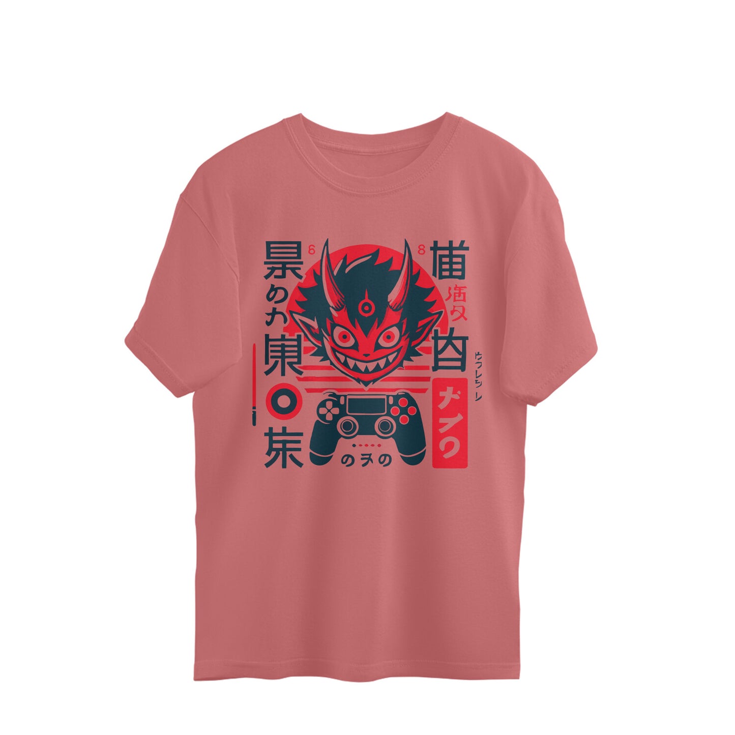"Gaming Demon" Men's Oversized Tee