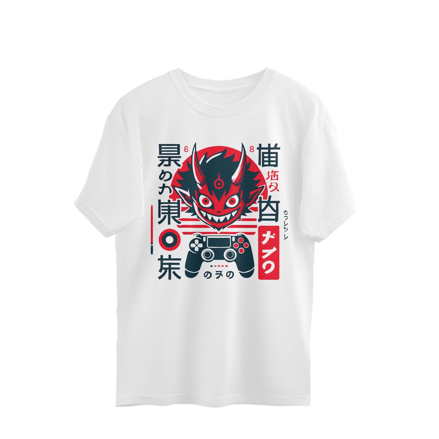 "Gaming Demon" Men's Oversized Tee