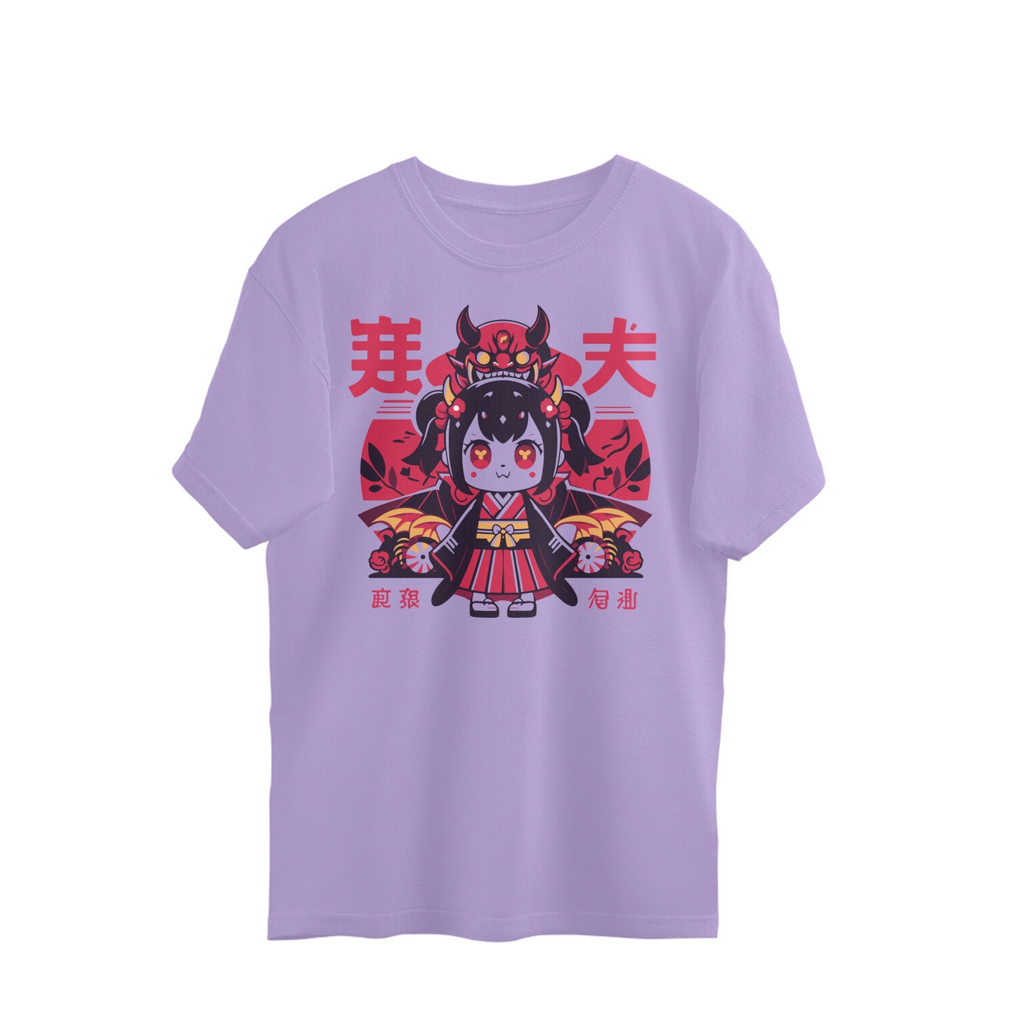 "Oni Chibi" Men's Oversized Tee