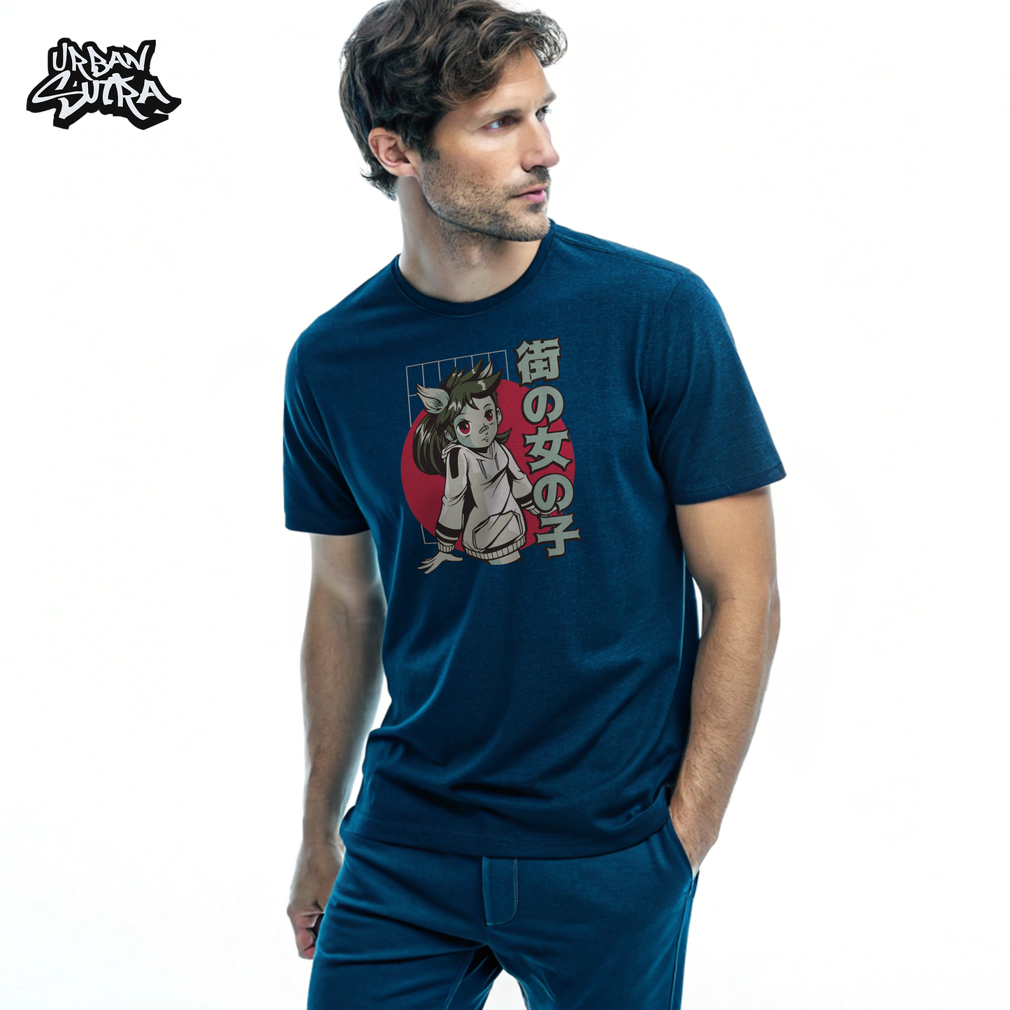 "Catgirl Madness" Men's Regular Fit Tee