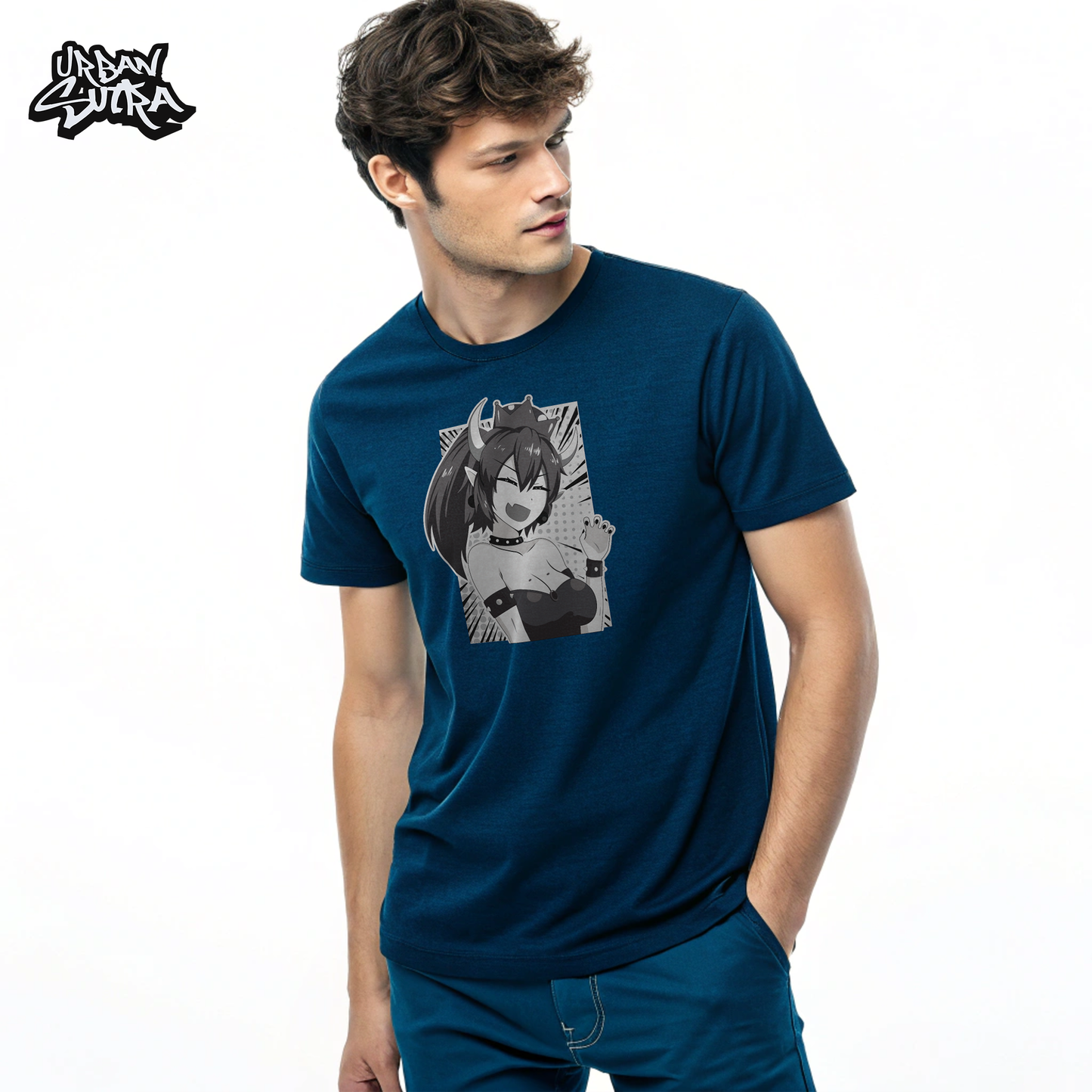 "Bowser Waifu" Men's Regular Fit Tee