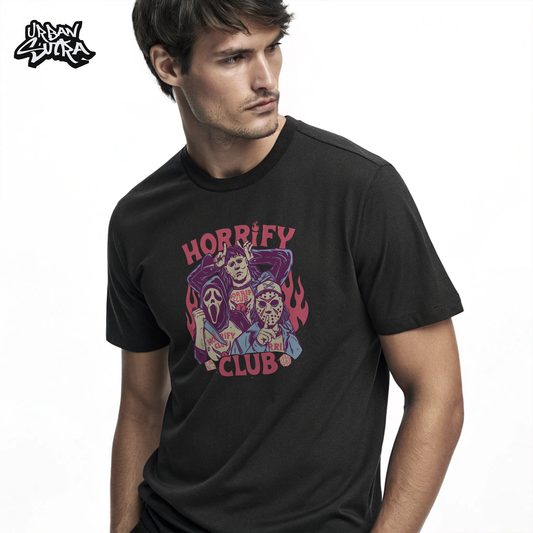 "Horrify Club" Men's Regular Fit Tee
