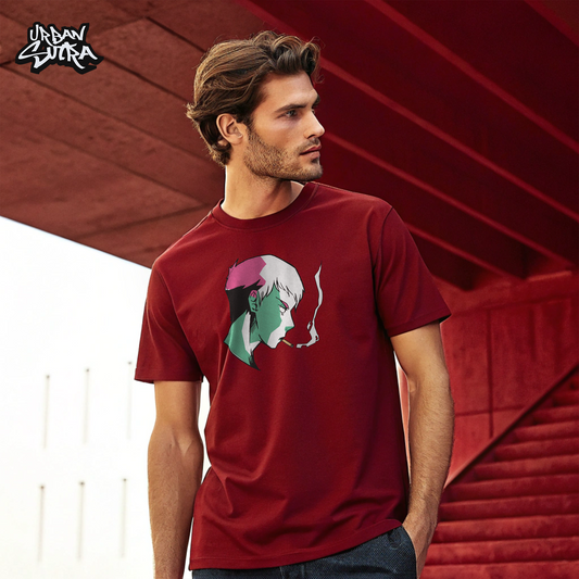 "Cyberpunk Smoker" Men's Regular Fit Tee