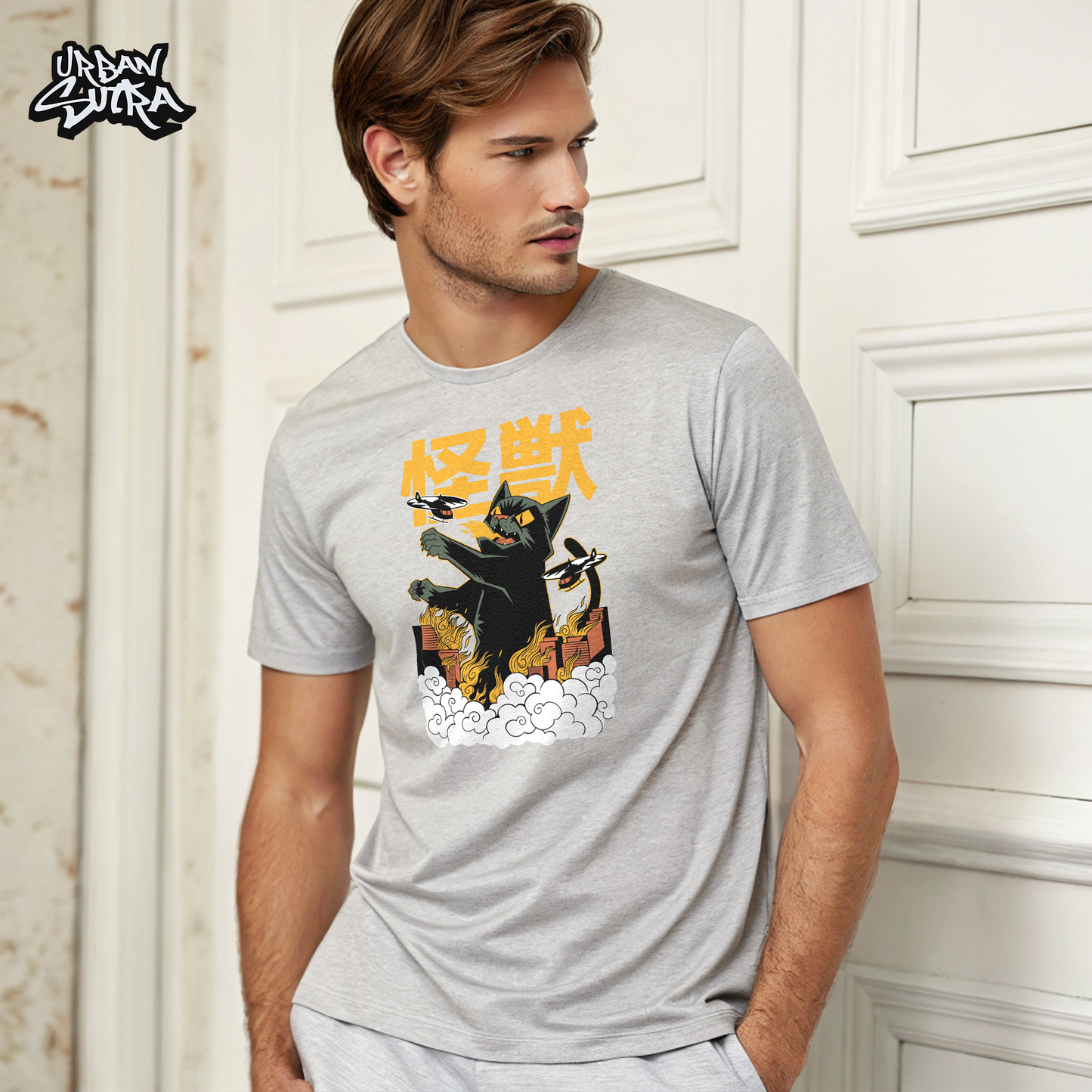 "Catzilla" Men's Regular Fit Tee