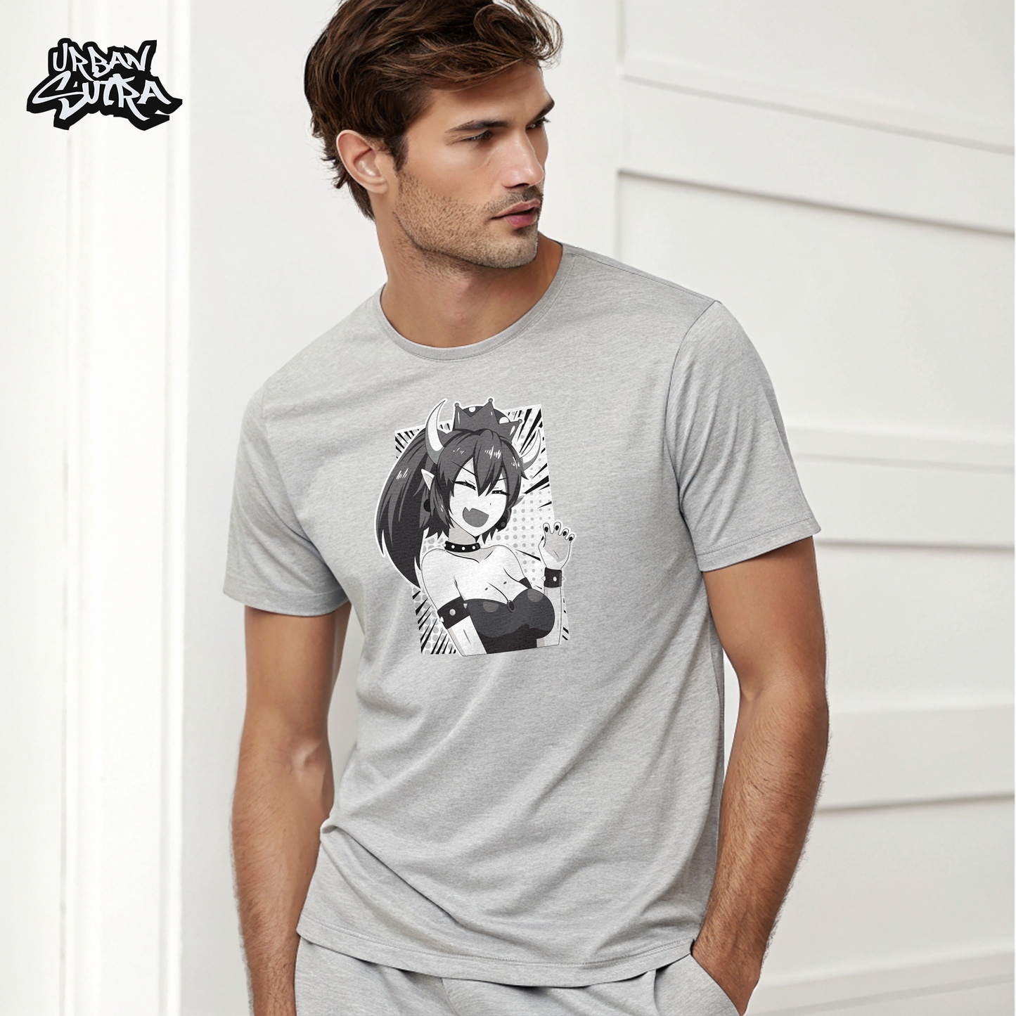 "Bowser Waifu" Men's Regular Fit Tee