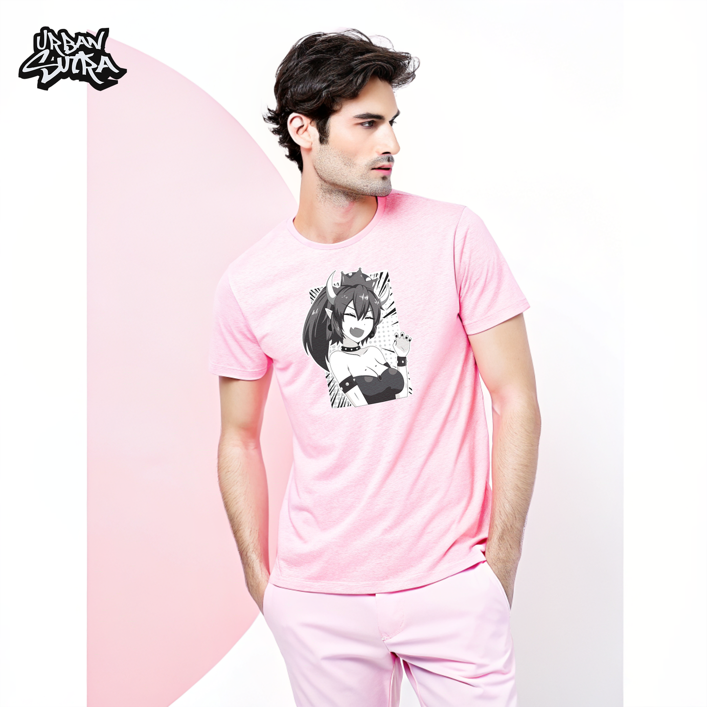 "Bowser Waifu" Men's Regular Fit Tee
