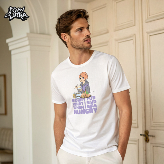 "Hungry Talk" Men's Regular Fit Tee