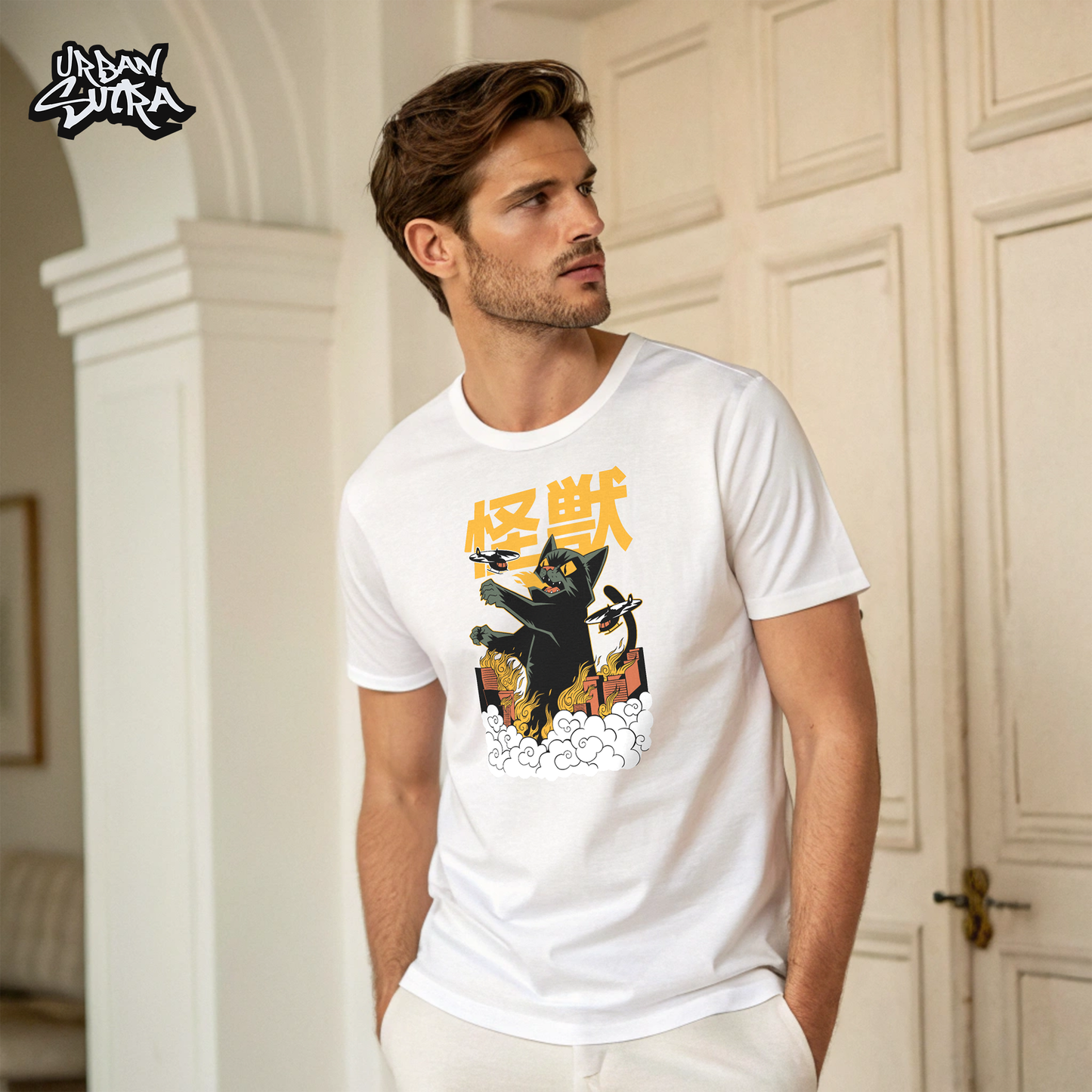 "Catzilla" Men's Regular Fit Tee