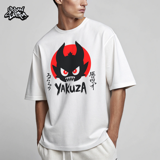 "Yakuza Monster" Men's Oversized Tee