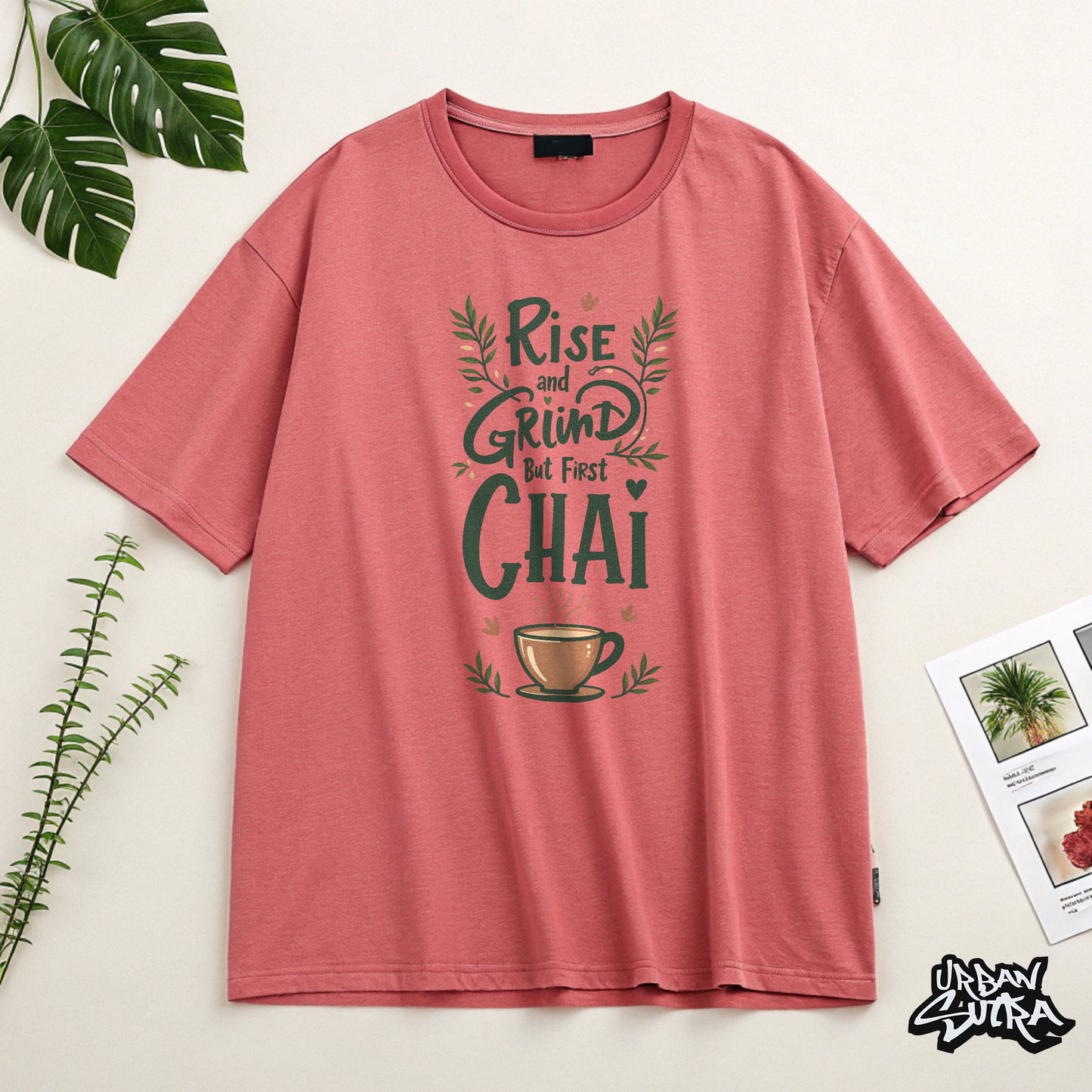 "Chai Love" Men's Oversized Tee