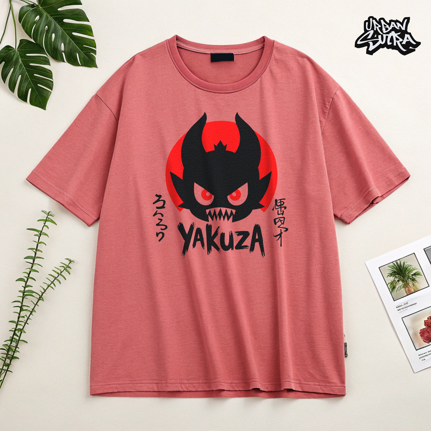 "Yakuza Monster" Men's Oversized Tee