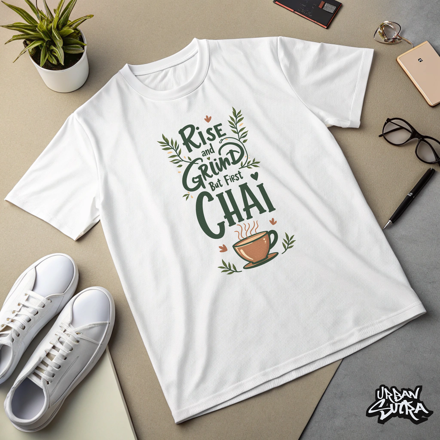 "Chai Love" Men's Oversized Tee