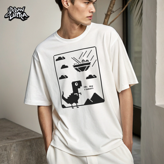 "Oh My Ramen!" Men's Oversized Tee