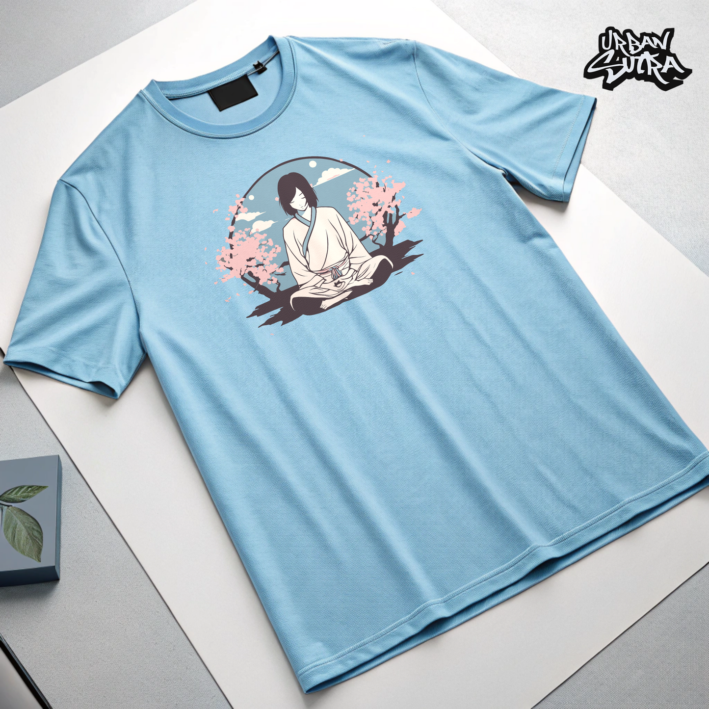 "Silent Meditation" Men's Oversized Tee