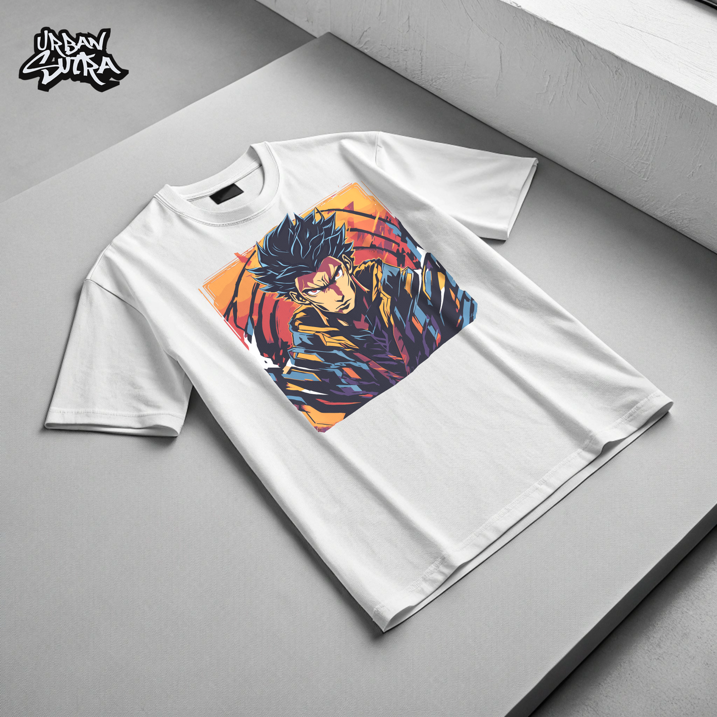 "Hero-Verse" Men's Oversized Tee