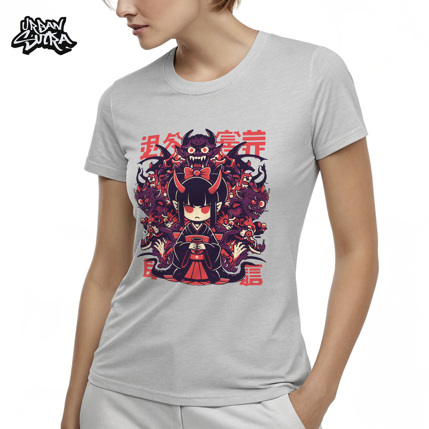 "Demon Oiran" Women's Regular Tee