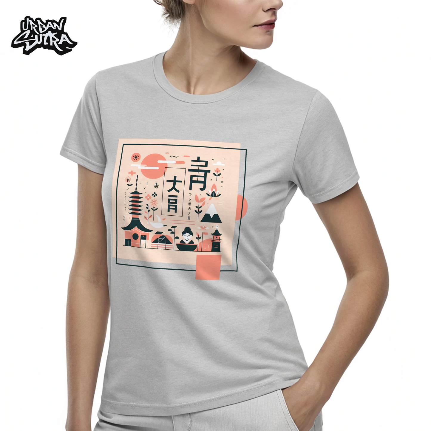 "Japanese Minimalist" Women's Regular Tee