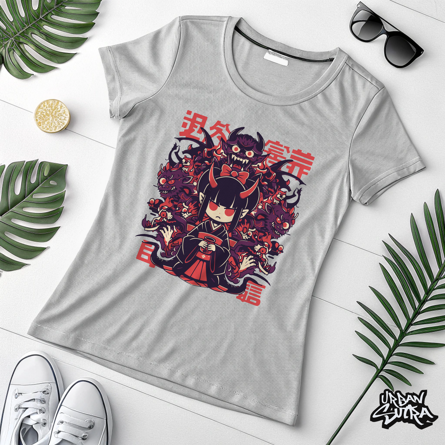 "Demon Oiran" Women's Regular Tee