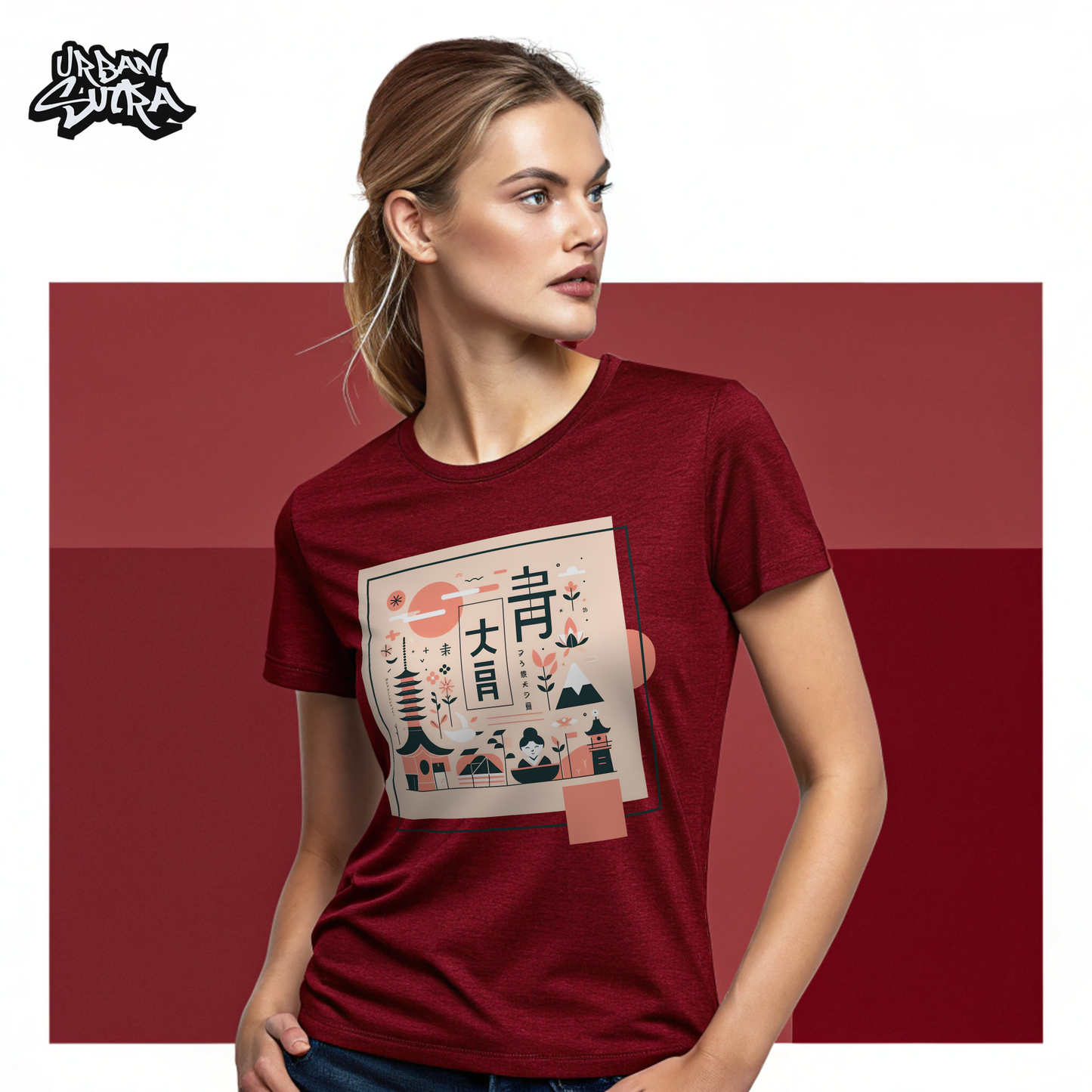 "Japanese Minimalist" Women's Regular Tee