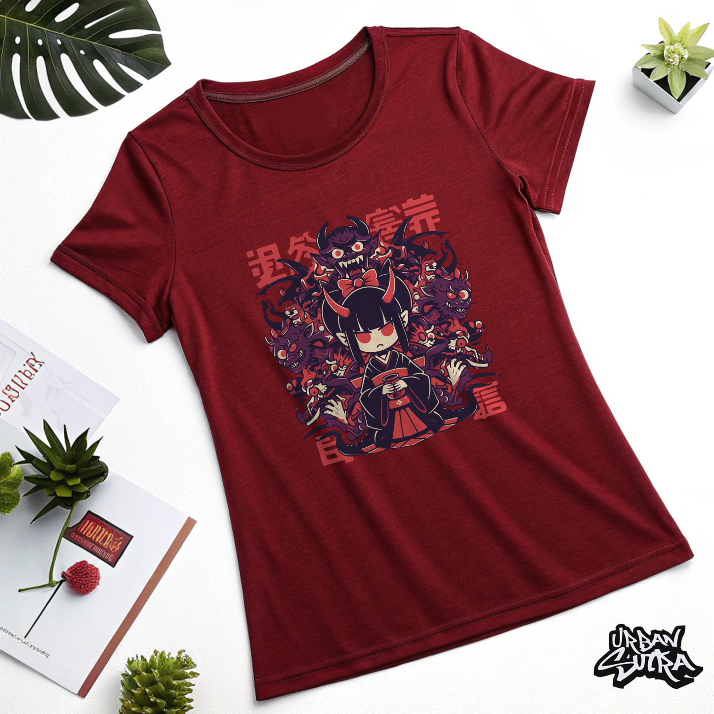 "Demon Oiran" Women's Regular Tee