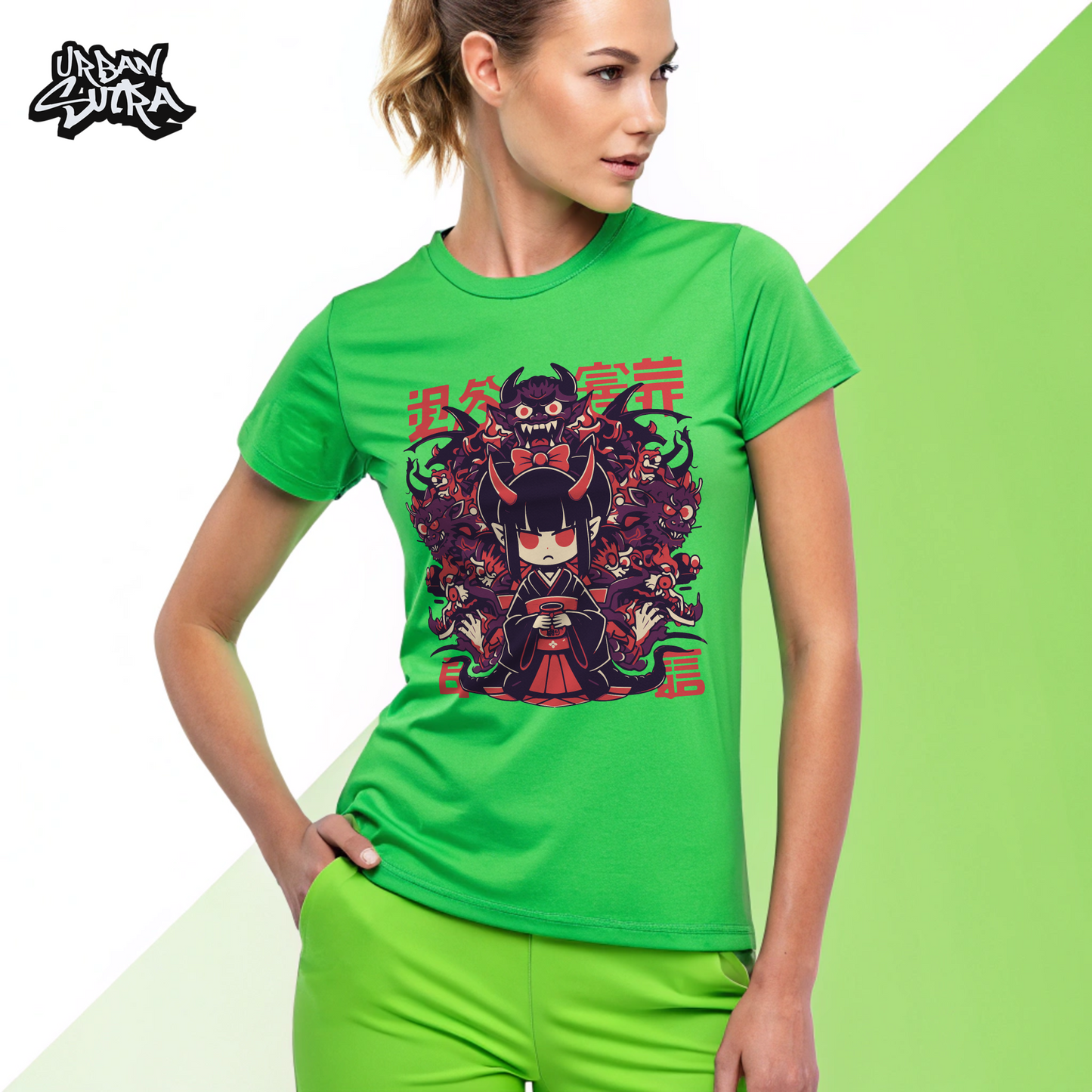 "Demon Oiran" Women's Regular Tee