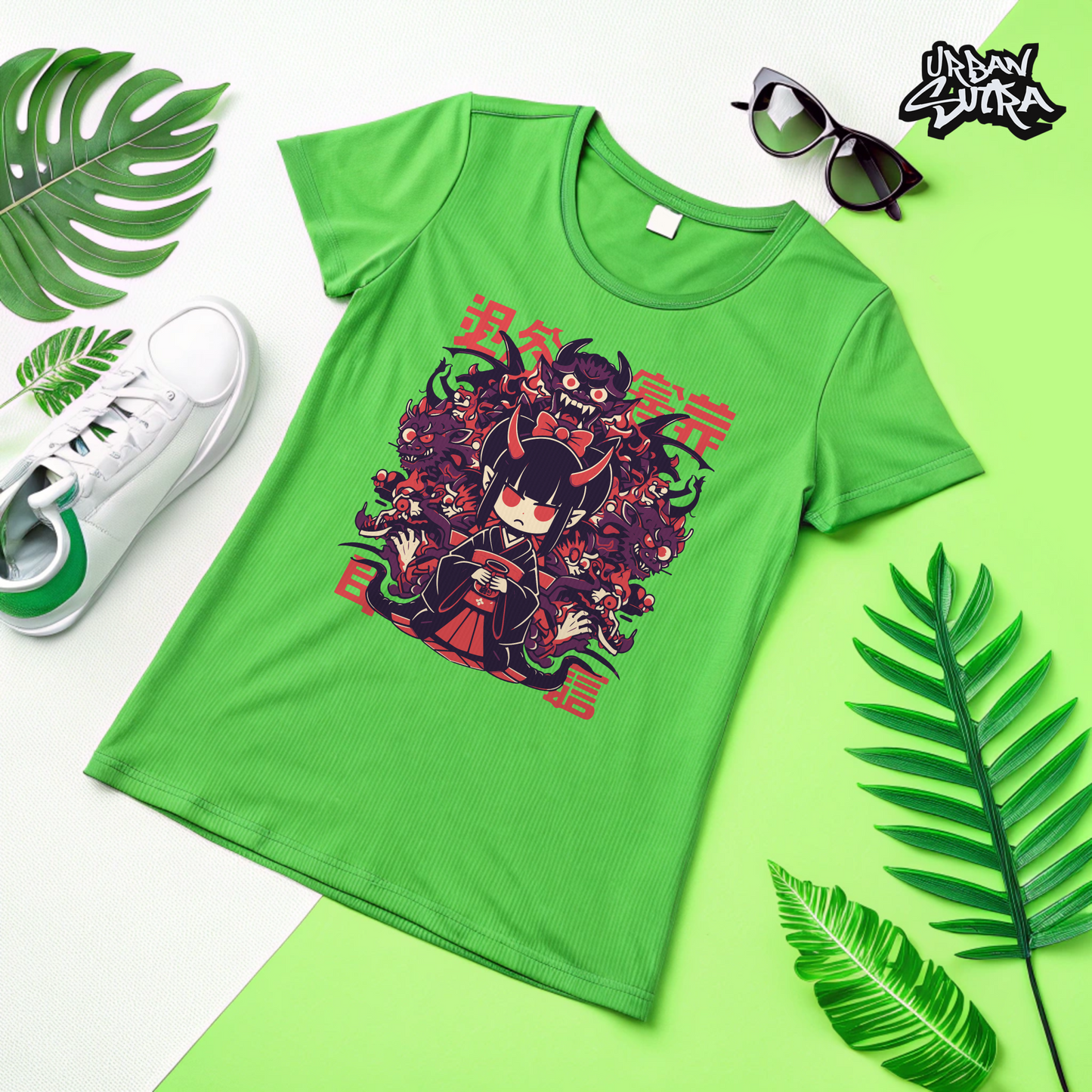 "Demon Oiran" Women's Regular Tee
