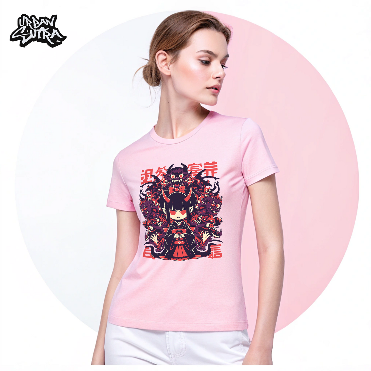"Demon Oiran" Women's Regular Tee