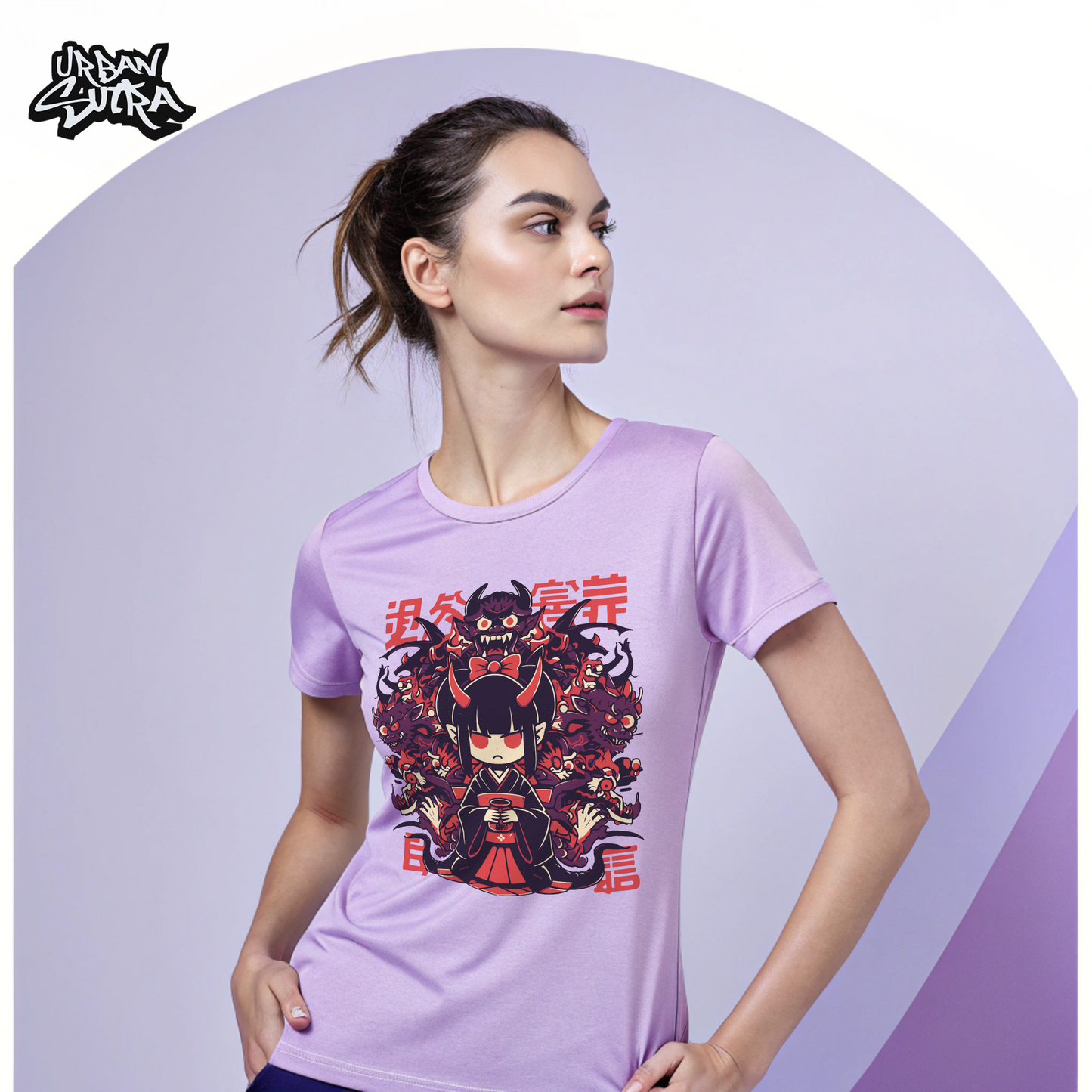 "Demon Oiran" Women's Regular Tee