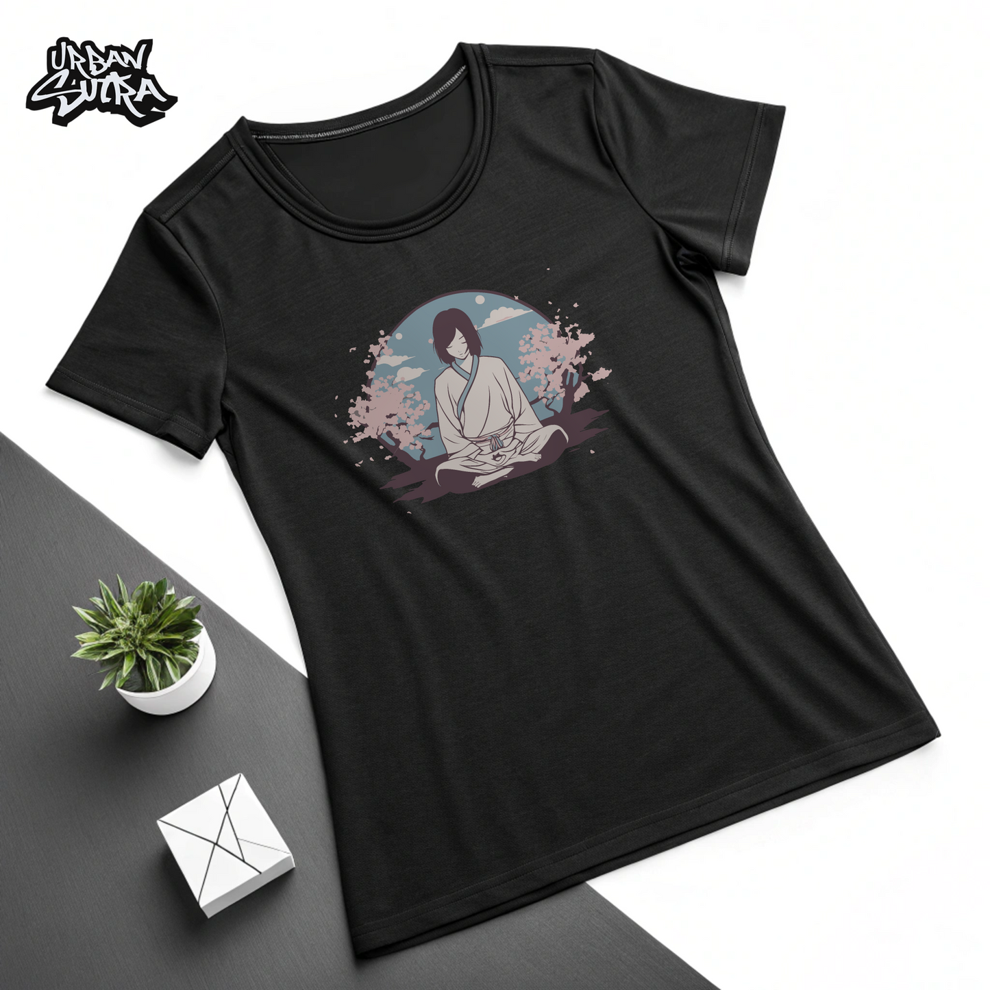 "Silent Meditation" Women's regular Tee
