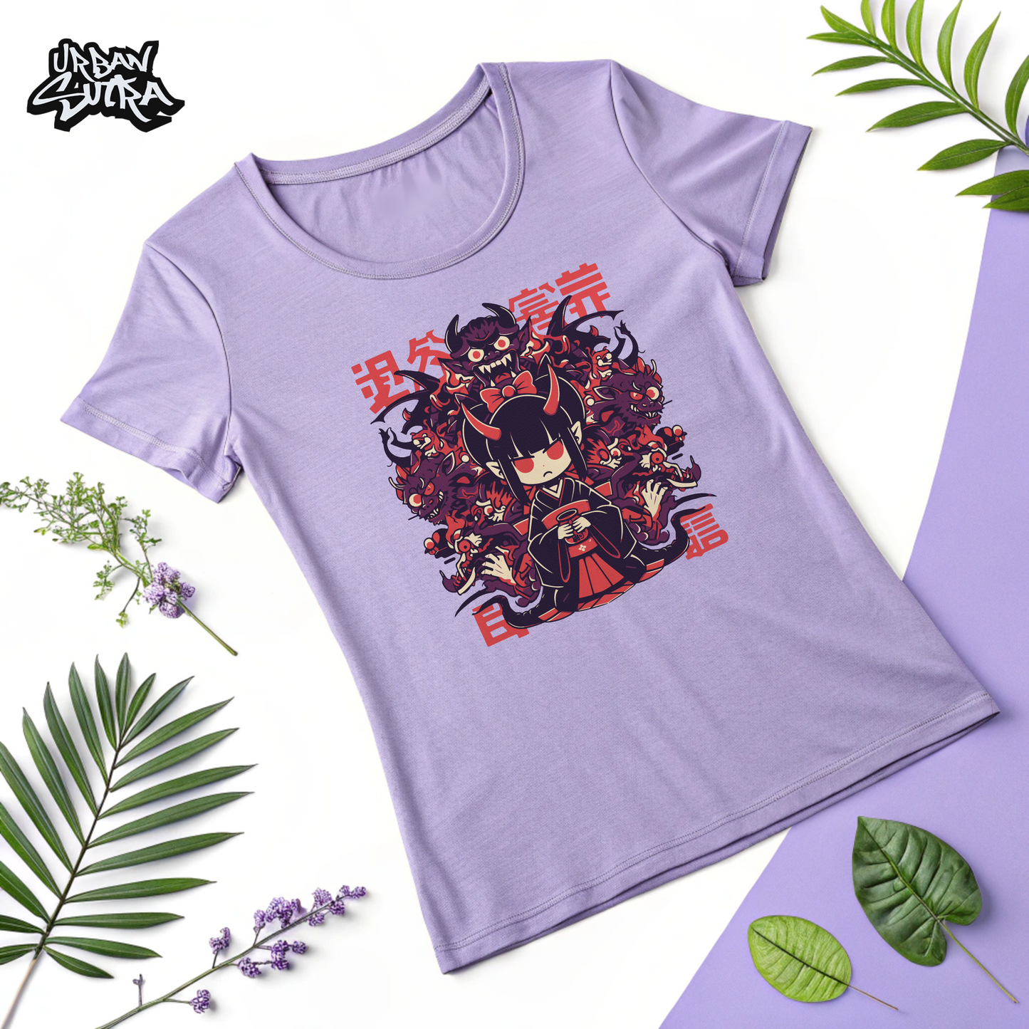 "Demon Oiran" Women's Regular Tee
