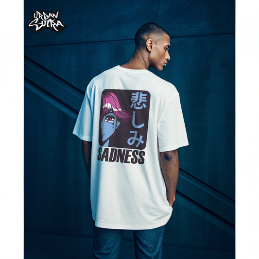 "Sadness" Men's Oversized Tee