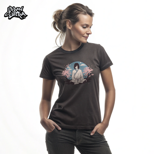 "Silent Meditation" Women's regular Tee