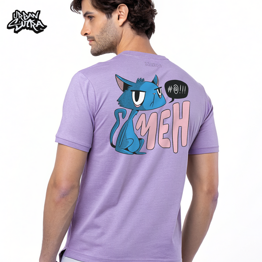 "Meh Cat" Men's Regular Fit Tee