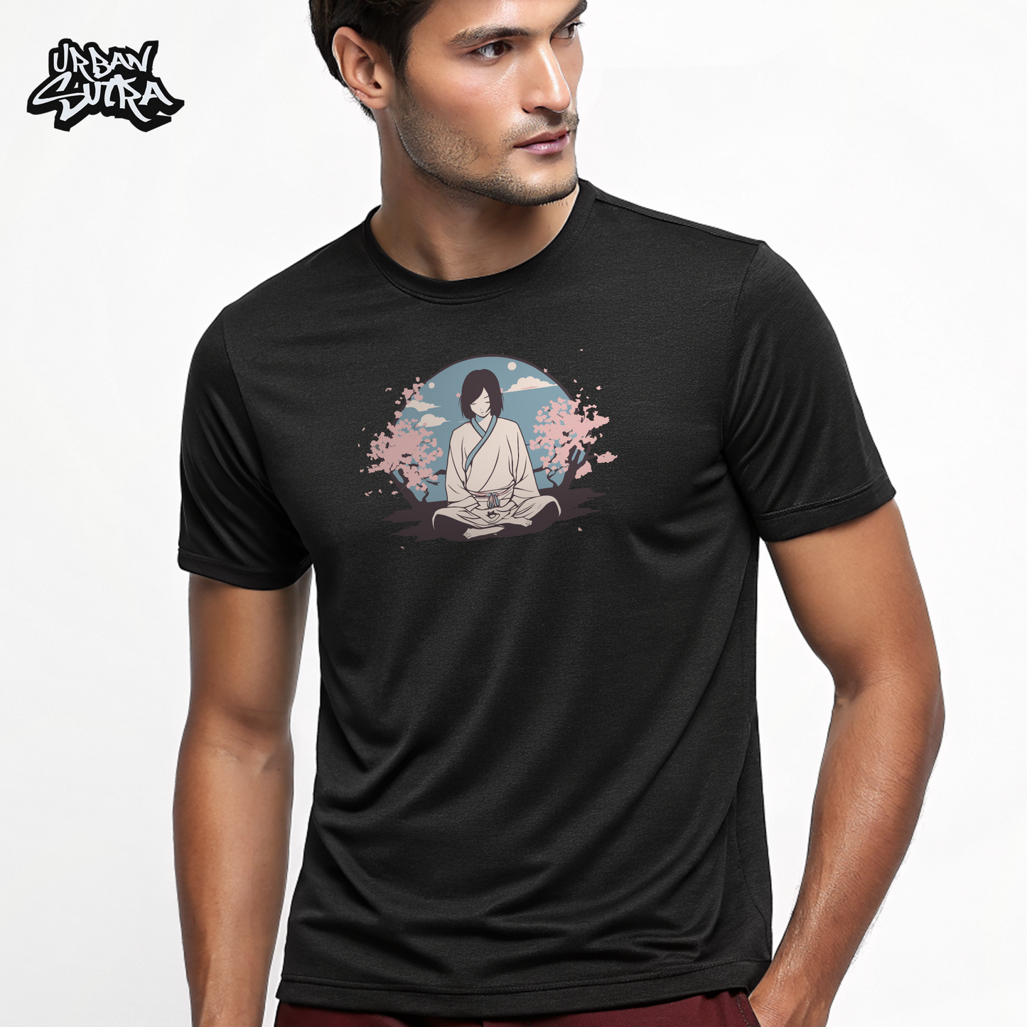 "Silent Meditation" Men's Regular Fit Tee