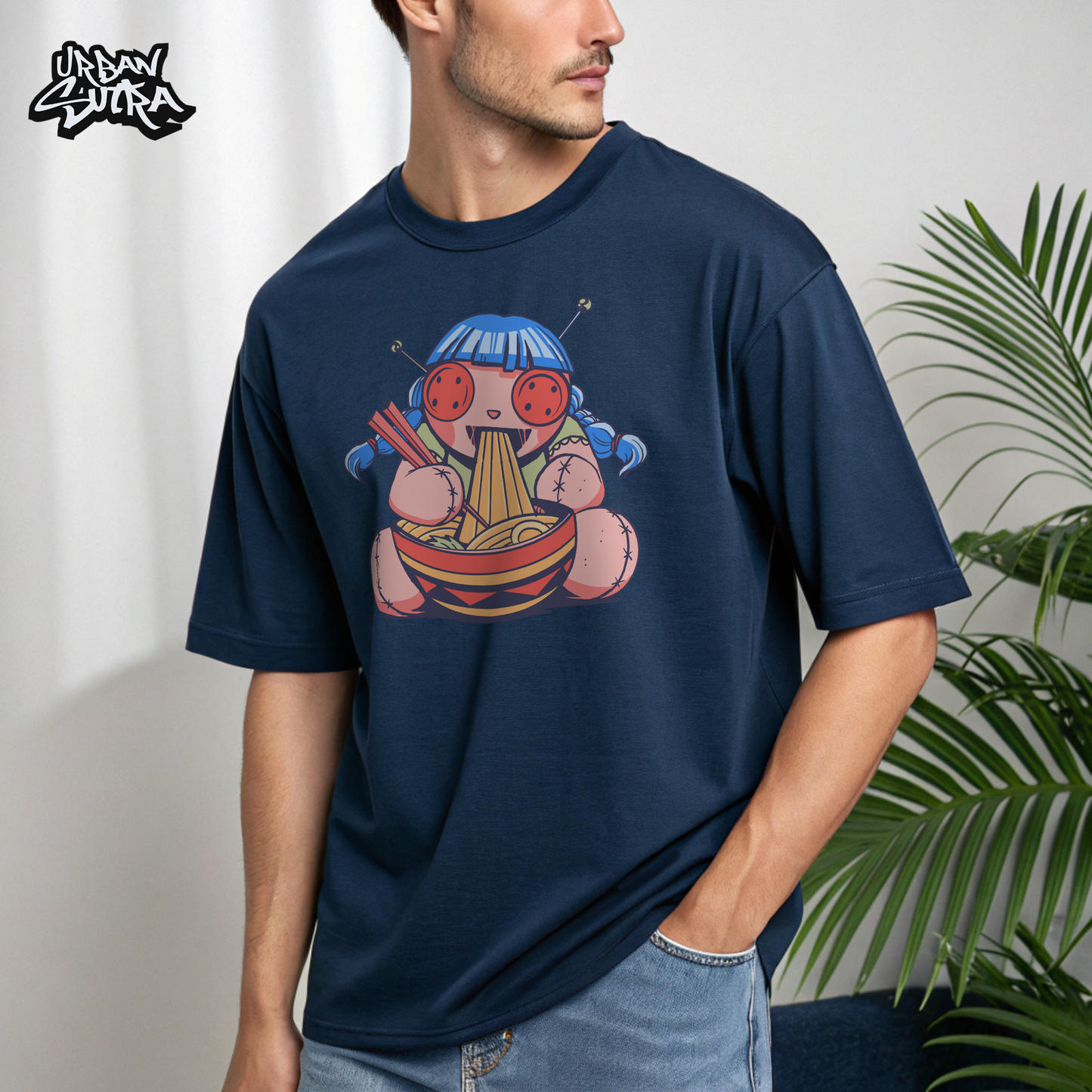 "Dolla Button" Men's Oversized Tee
