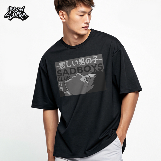 "Sad Boys Club" Men's Oversized Tee