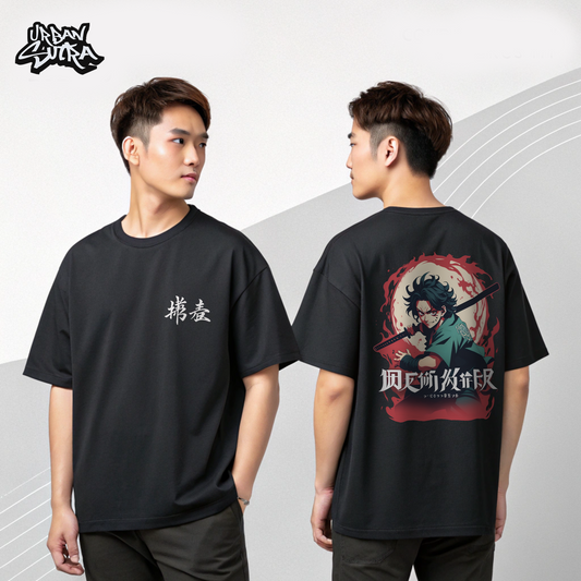 "Villain Slayer" Men's Oversized Tee