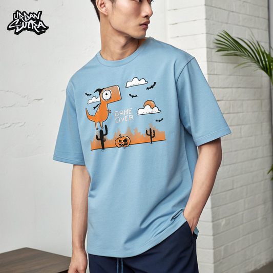 "Game Over" Men's Oversized Tee
